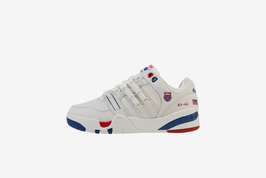 K-Swiss "SI-18" M - Wimbledon White / Federal Blue / Mars Red