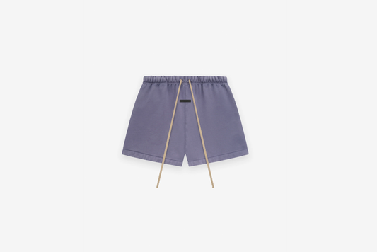 Fear of God Essentials "Heavy Fleece Soccer Short" M - Lavender