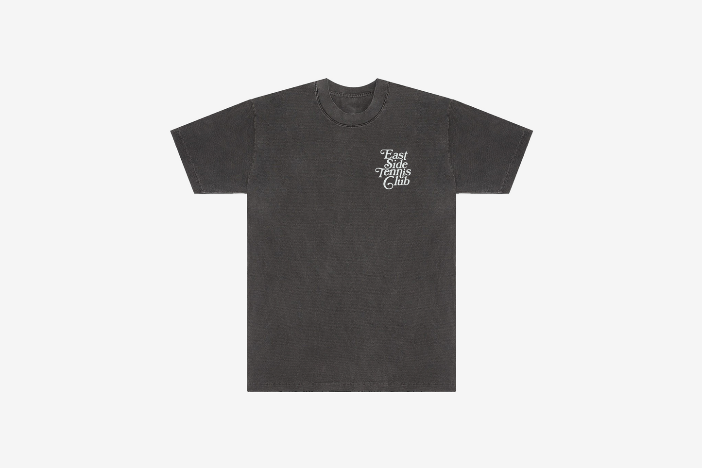 Manor "East Side Tennis Club PSA T-Shirt" M - Dark Washed Grey