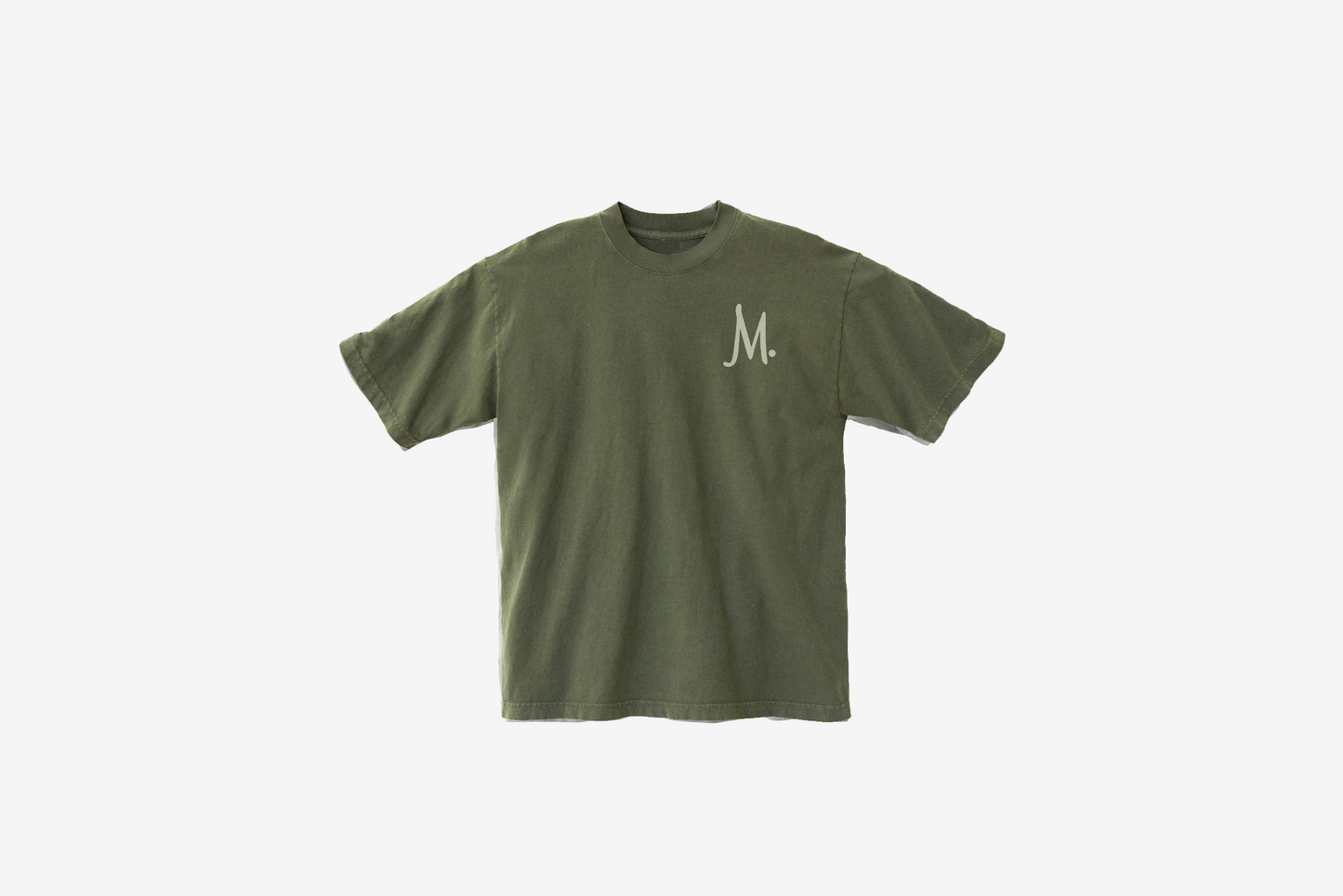 Manor "The Grassy Shop T-Shirt" M - Faded Green