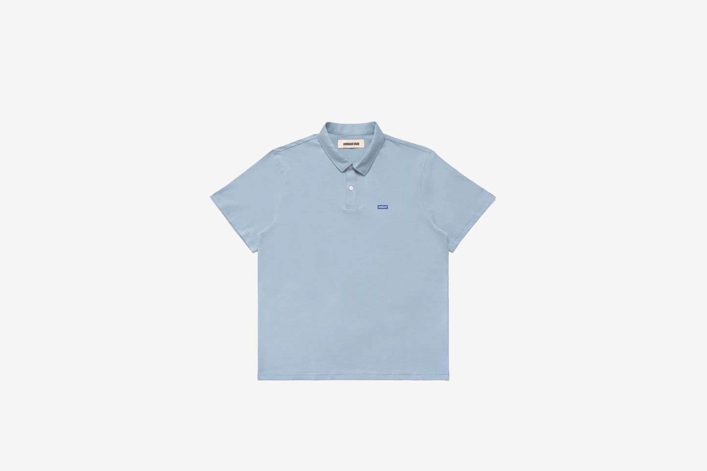 Metalwood "Mini Metal Logo Polo"  M - Dusty Teal