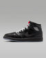 Air Jordan "1 Mid SE" M - Black / Black / White / Wolf Grey