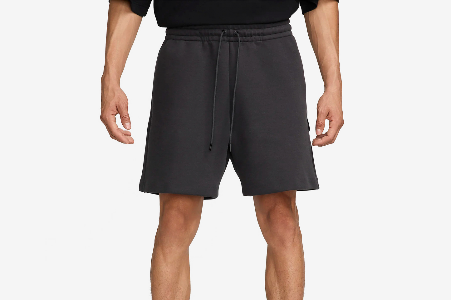 Nike "Tech Fleece" Shorts - Anthracite / Anthracite