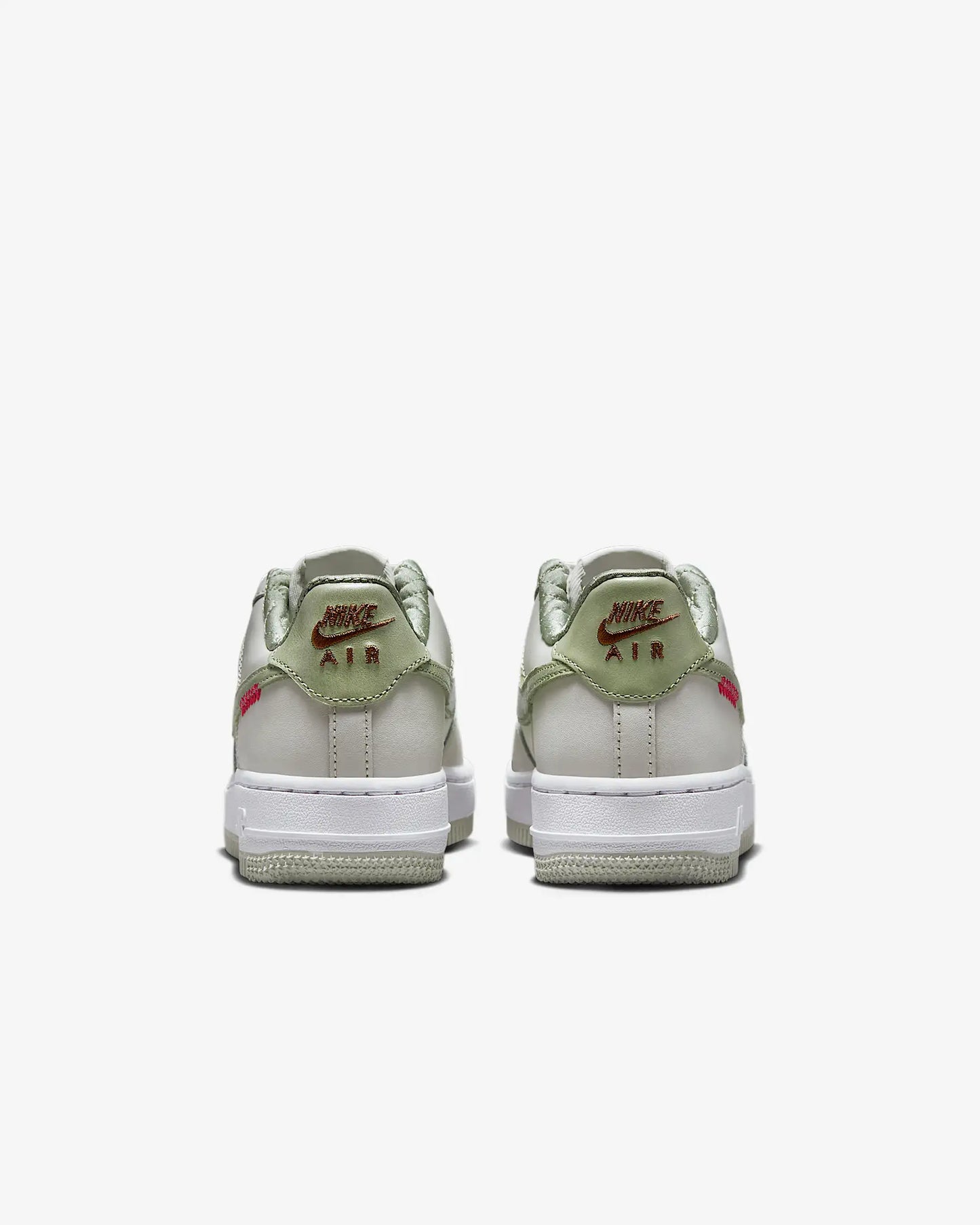 Nike "Air Force 1 LV8" GS - Sail / Olive Aura / White