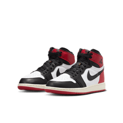 Air Jordan "1 Retro High OG" GS - White / Black / Varsity Red / Sail