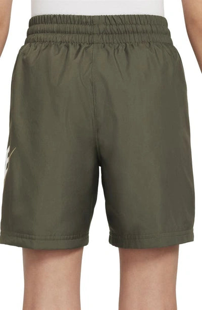 Nike Kids Army Green Shorts