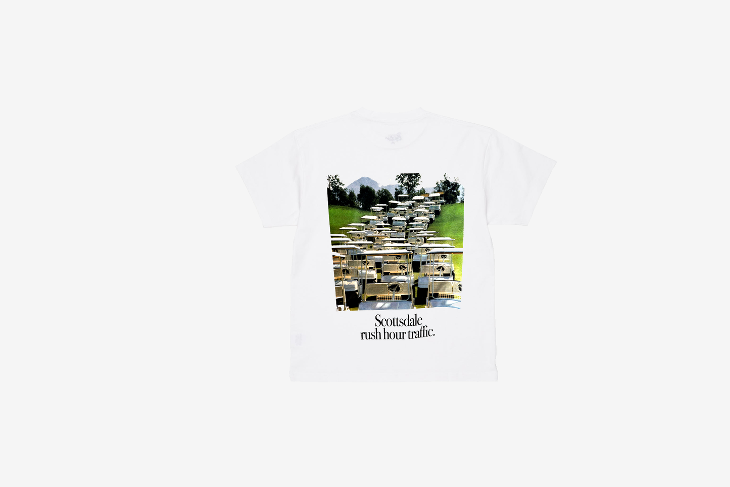 Metalwood x Manor "Rush Hour T-Shirt" M - White