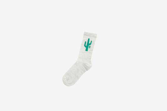 Manor "Hang Time Sock" - White / Teal