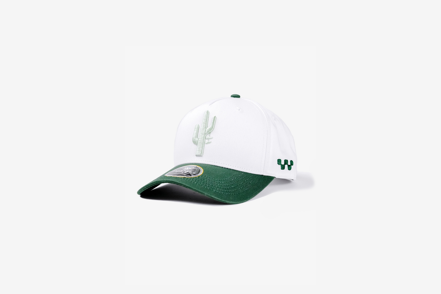 Devereux x Manor "Hang Time Hat" - White / Green