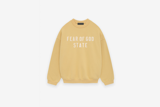 Fear of God Essentials "Heavy Fleece Crewneck" M - Amber