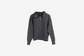 Manor "Washed French Terry 1/4 Zip" M - Asphalt