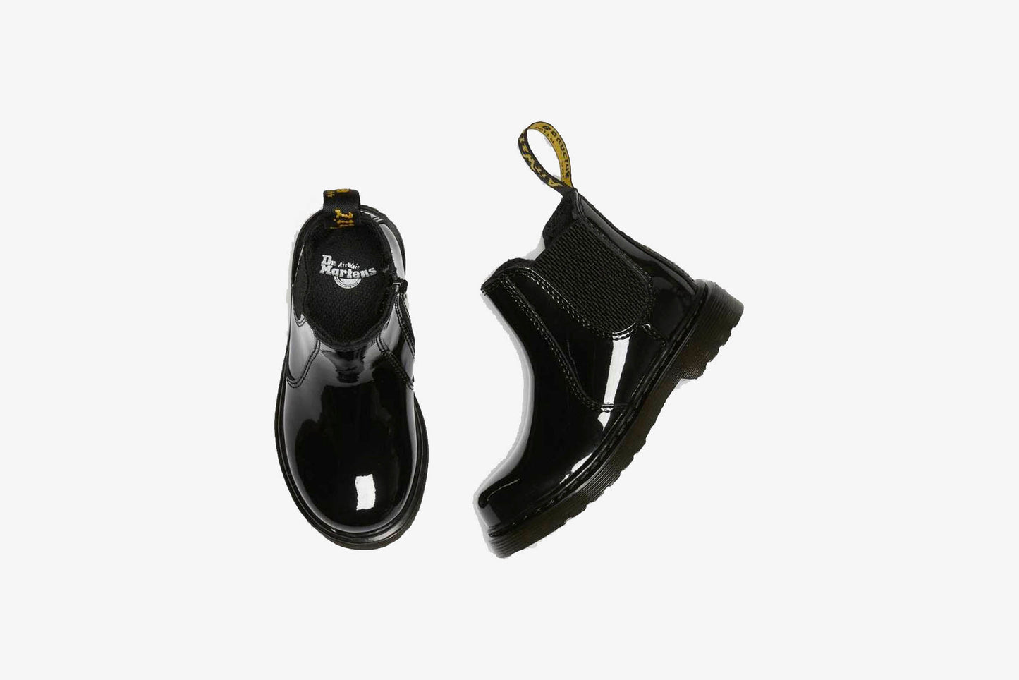 Dr. Martens "2976 J Patent Chelsea Boots " PS - Black