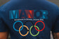 Manor "Olympics" T-shirt M - Navy